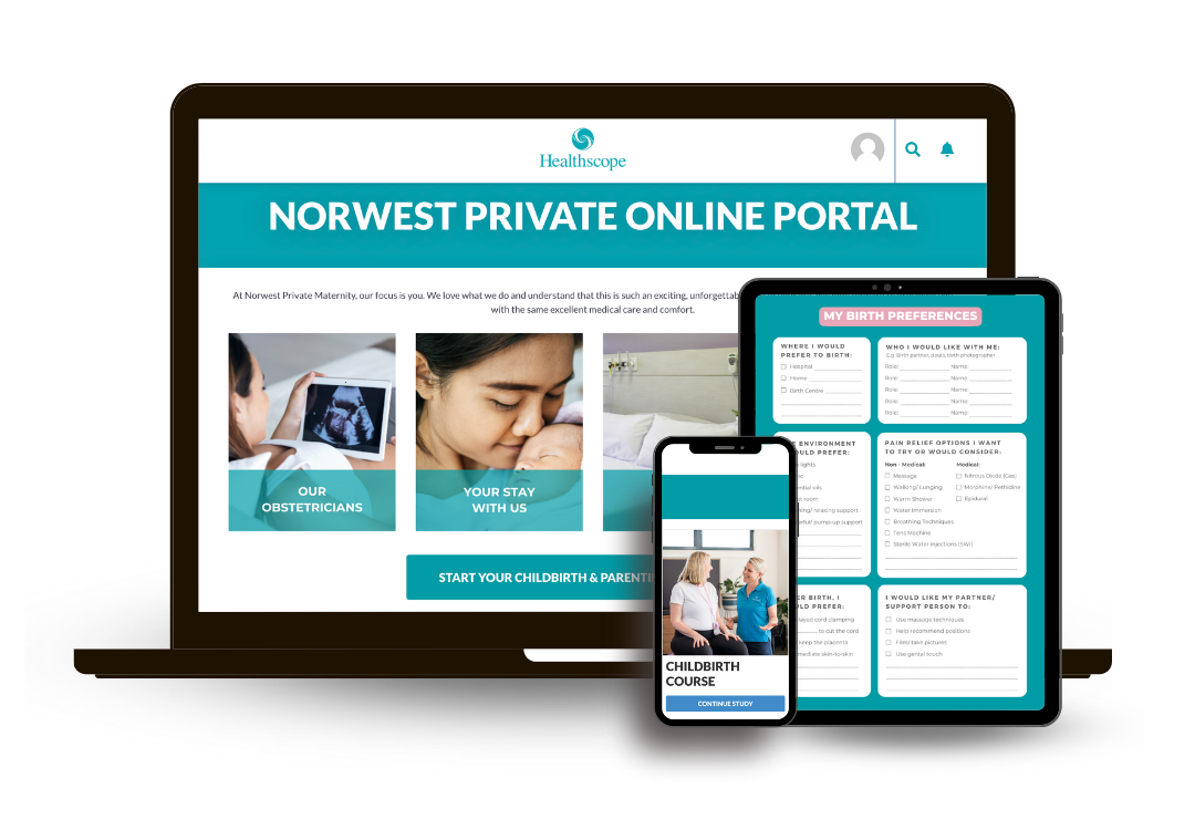 Norwest Private Online Childbirth Course
